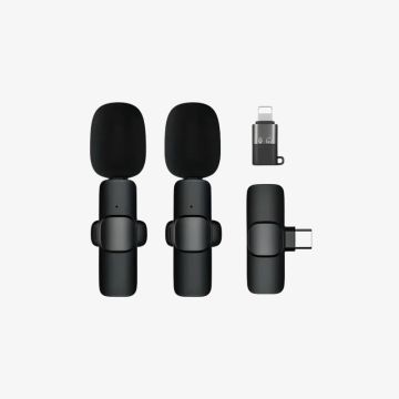 K9 Collar Wireless Microphone – iPhone / Android / Type-C Supported