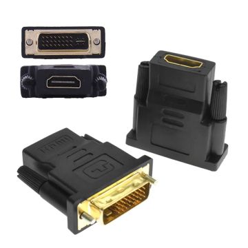 HDMI Female To DVI Male 24+1 Connecter