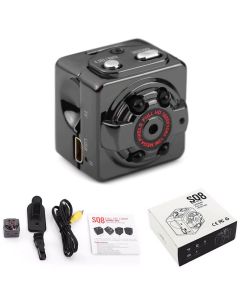 SQ8 Full HD 1080P Mini Camera with Night Vision & Motion Detection