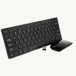 Wireless Mini Keyboard & Mouse Combo 