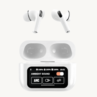 A9 Pro Bluetooth Wireless Earbuds – Black 
