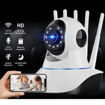 V380 Pro Five-Antenna WiFi IP Security Camera 