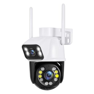 1080P Dual-Lens Outdoor Camera with Colour Night Vision 
