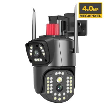 V380 4MP Dual-Lens WiFi PTZ Security Camera 