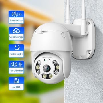 Wifi PTZ Outdoor IP66 Smart Net Camera V380