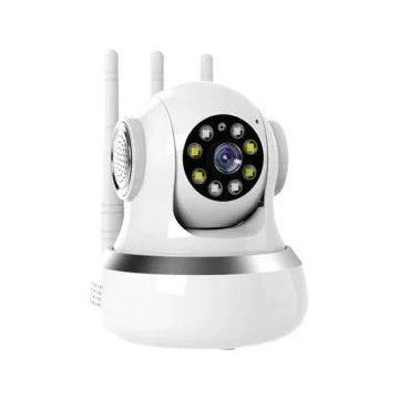 V380 Three-Antenna WiFi IP Security Camera 