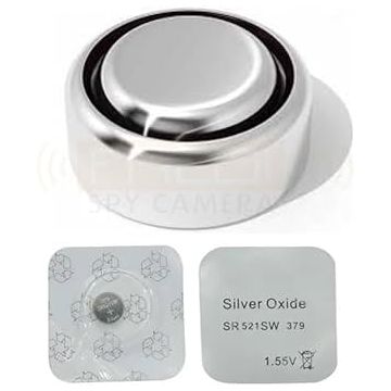 Earpiece Button Cell Battery – SR521SW / 379 