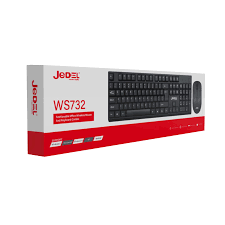 JEDEL WS732 Wireless Keyboard & Mouse Combo